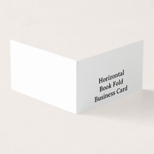 De Visita Tarjeta personalizada estándar semibrillante dobla