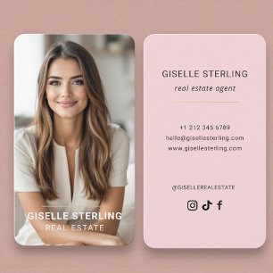 De Visita Tarjeta personalizada minimalista moderna para age