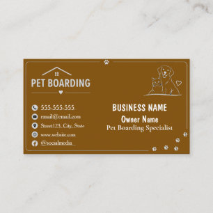 De Visita Tarjeta personalizada minimalista negra para aloja