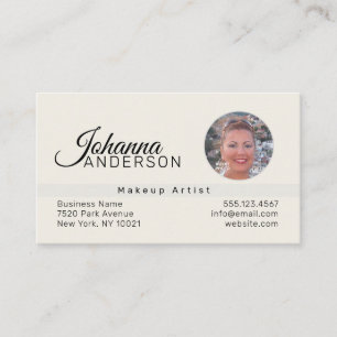 De Visita Tarjeta profesional (FOTO INSERT) UNISEX