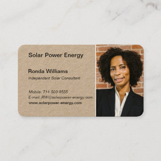 De Visita Tarjeta profesional HeadShot