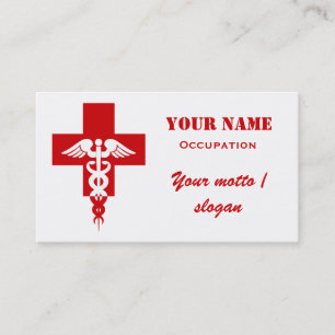 De Visita Tarjeta profesional médica - personalizar!