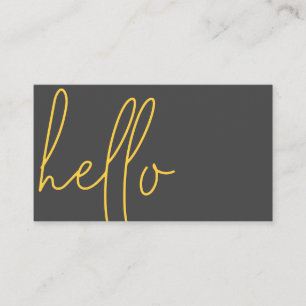 De Visita Tarjeta profesional moderna