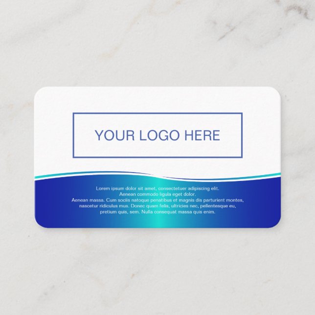 De Visita Tarjeta profesional moderna (Anverso)