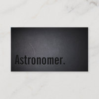 Tarjeta profesional para astrónomos negros