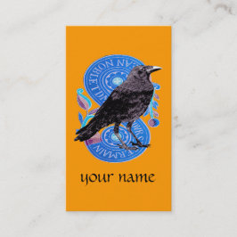 De Visita Tarjeta Raven Tarot
