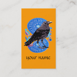 De Visita Tarjeta Raven Tarot