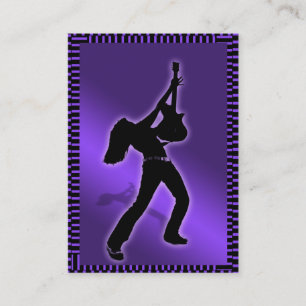 De Visita Tarjeta rechoncha "majestuosa" púrpura