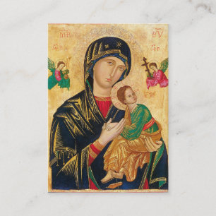 De Visita Tarjeta sagrada   Nuestra Señora/Madre Ayuda Perpe
