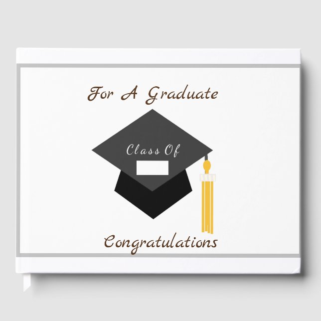 De Visitas Graduación del libro invitado (Anverso)