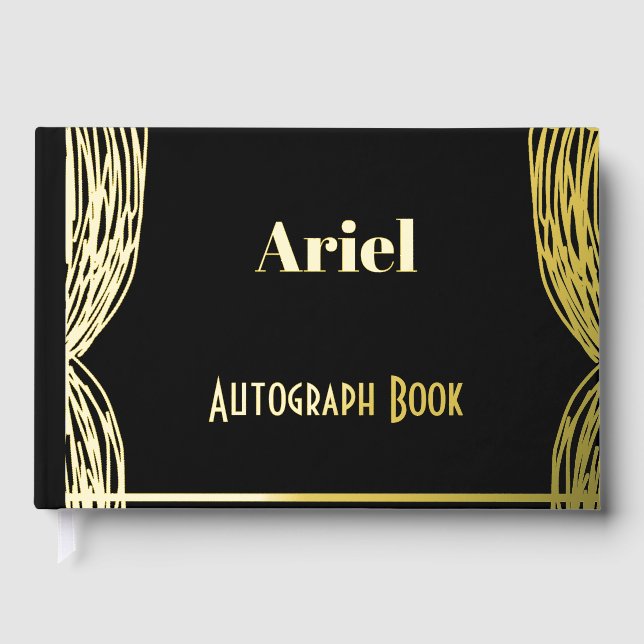De Visitas Libro automático personalizado (Anverso)