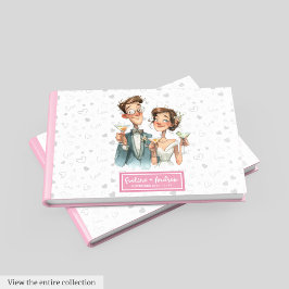 De Visitas Personalizado Funny Boda Invitado Libro Quirky Par