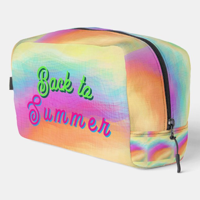 De vuelta a la bolsa de artículos de aseo de veran (Esquina derecha)