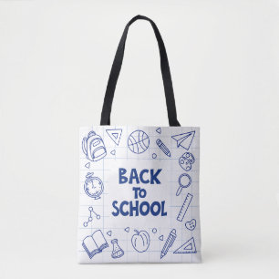 De vuelta a la bolsa de la boca de la escuela