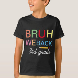 De vuelta a la camiseta básica para niños