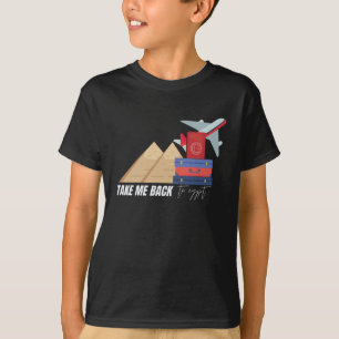 De vuelta a la camiseta de Egipto, de viaje