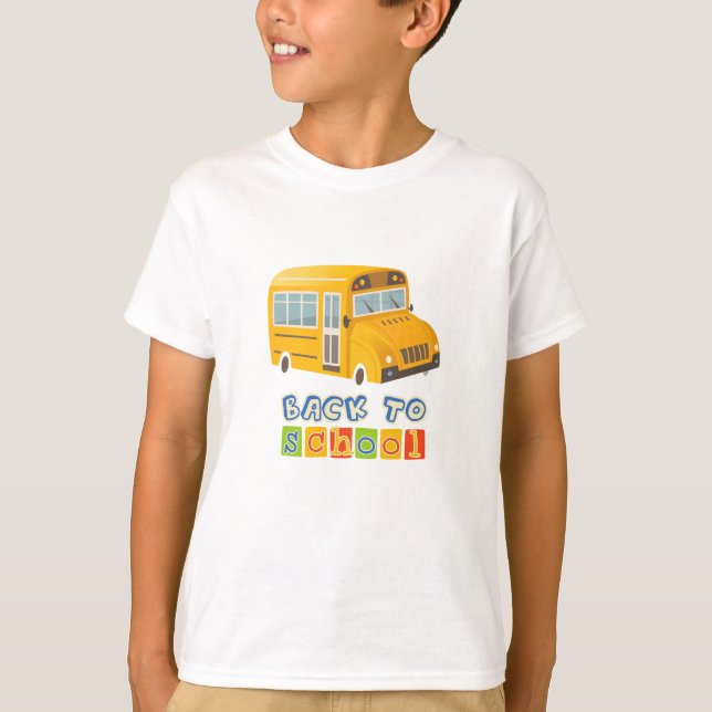 De vuelta a la camiseta de la escuela (Anverso)