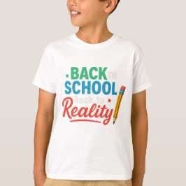 De vuelta a la camiseta escolar - Gracioso de vuel