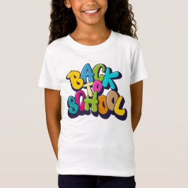 de vuelta a la camiseta escolar para niños humor