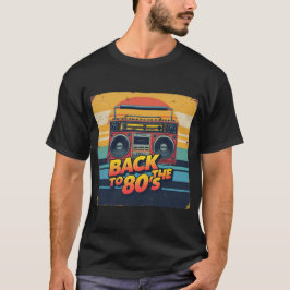 De vuelta a la camiseta Gen X Boombox de los 80