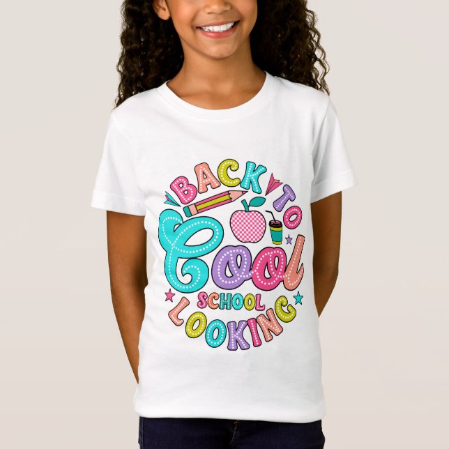 De Vuelta A La Escolar, Camiseta De Niños (Anverso)