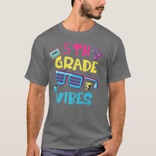 De vuelta a la escuela Camisa de 5° grado, primer