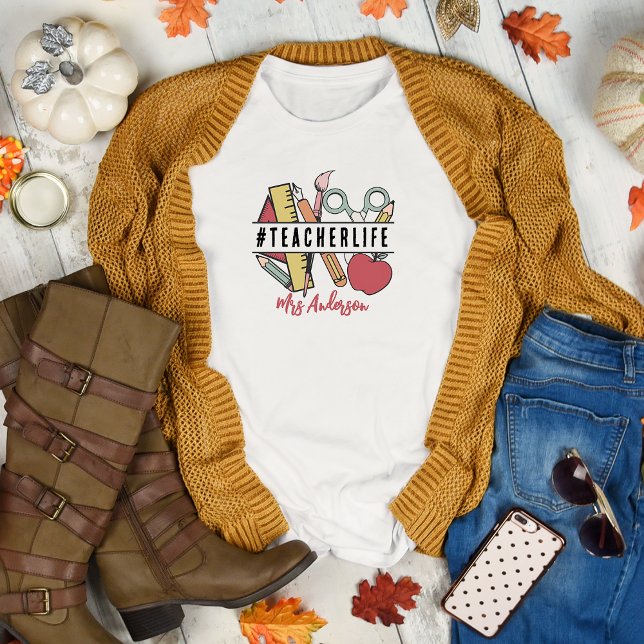 De vuelta a la escuela Camisetas para profesores. (Subido por el creador)