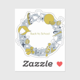 De vuelta a la escuela con el Pegatina Darling Lit