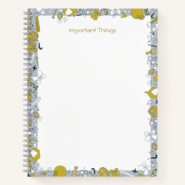 De Vuelta a la Escuela | Cuaderno en espiral para  (Anverso)