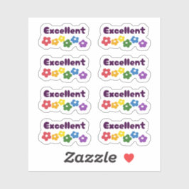 De vuelta a la escuela "Excelentes" Pegatinas