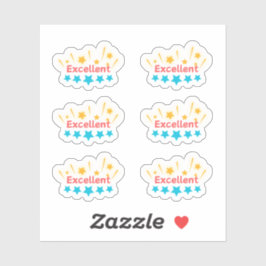 De vuelta a la escuela "Excelentes" Pegatinas