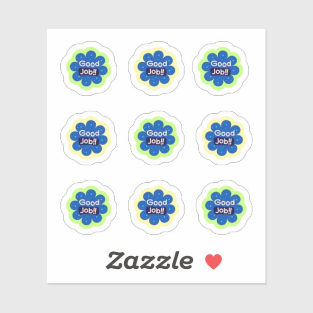 De vuelta a la escuela Pegatinas "bien hechos" (Hoja)