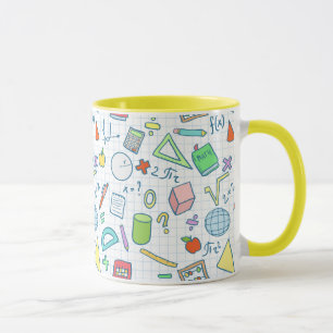 De vuelta a la escuela: tazas matemáticas