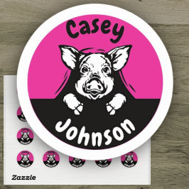 De vuelta a la etiqueta del nombre de la escuela, 