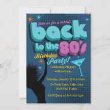 De vuelta a la invitación de la fiesta de cumpleañ