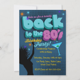 De vuelta a la invitación de la fiesta de cumpleañ