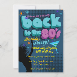 De vuelta a la invitación de la fiesta de cumpleañ