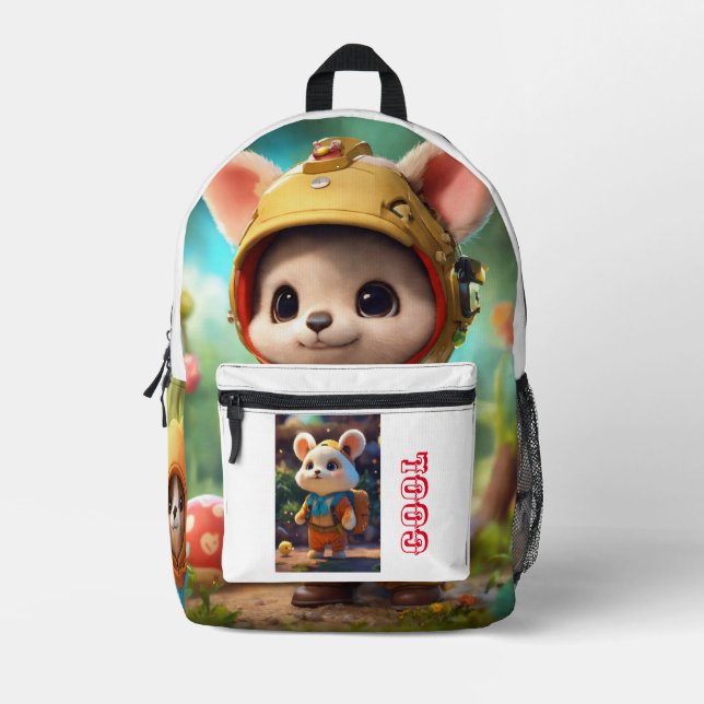 "De vuelta a lo esencial de la escuela: bolsas de  (Anverso)