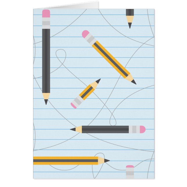 De vuelta a los lápices escolares (Frente)