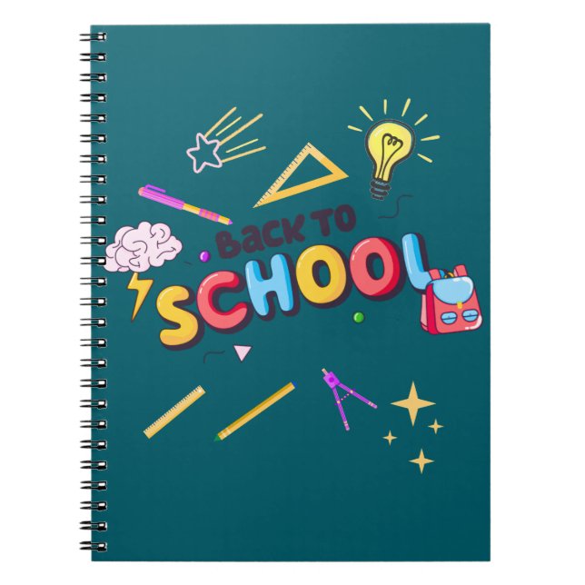 De vuelta a Suministros para Cuadernos Doodle Colo (Frente)