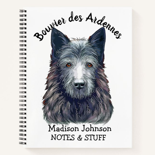 De vuelta al cuaderno de Bouvier des Ardennes (Anverso)