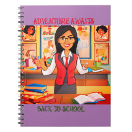 De vuelta al cuaderno de fotos en espiral de profe