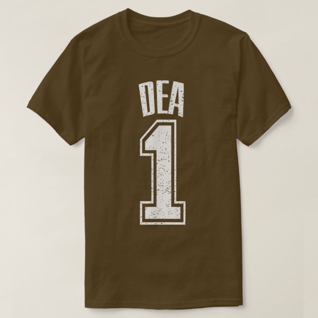 Dea Supporter Número 1 Mayor Camiseta Del Ventilad (Diseño del anverso)