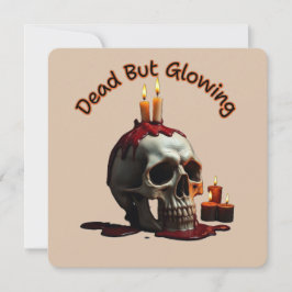 Dead But Glowing – Invitación Día de los Muertos