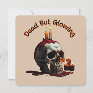 Dead But Glowing – Invitación Día de los Muertos
