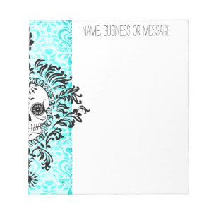 Dead Damask - Libreta de azúcar de cráneo personal