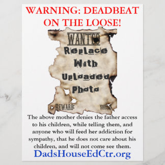 Deadbeat Mom Flyer