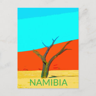 Deadvlei Postal Antigua de Viajes por Namibia