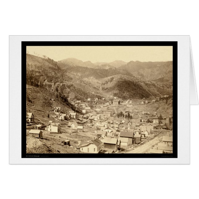 Deadwood vio de Engleside SD 1888 (Anverso (Horizontal))