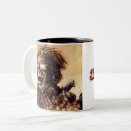 Deadworld Réquiem Zombie taza de café
